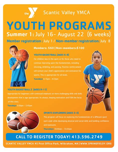 Summer Youth Programs At The Scantic Valley YMCA - YMCA of Greater Springfield
