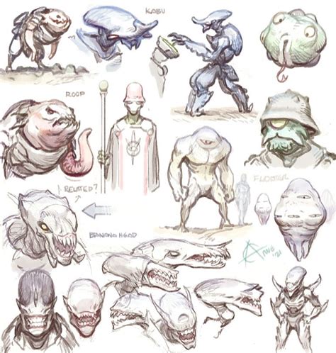 Image result for Alien Character Design