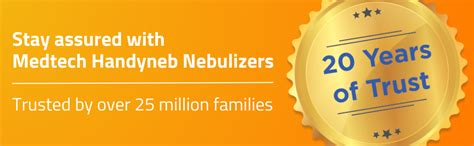 MEDTECH® Handyneb Super Piston Compressor Ultra Compact Nebulizer with ...