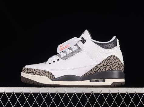 Air Jordan 3 Retro Gray Tone White Black CT8532-169 - Air Jordan III ...