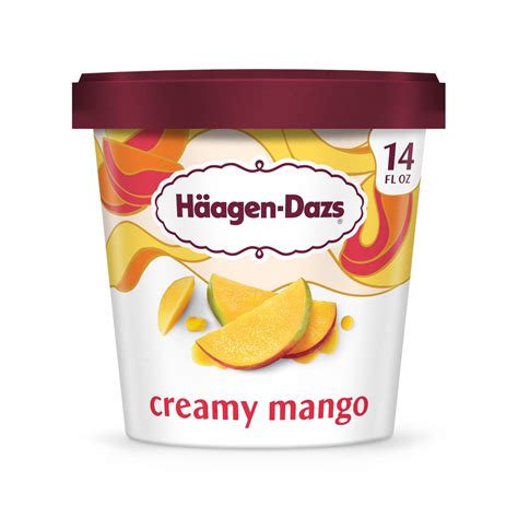 Haagen-Dazs Delicious Haagen Dazs Mango Ice Cream - 14oz India | Ubuy
