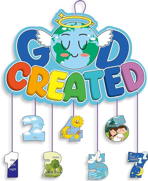 Yeaqee 30 Sets 7 Days of Creation Sunday School India | Ubuy