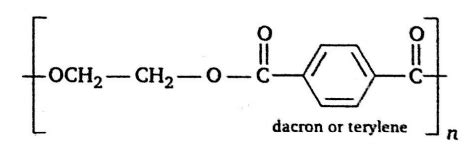 Which of the following polymer has ester linkage?