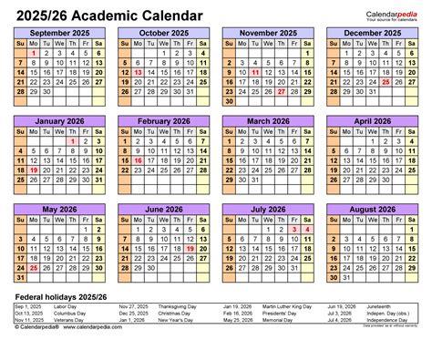 Csulb Academic Calendar 2025-2026 - Free Printable Templates