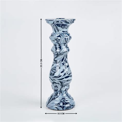 Buy Feslix Matilda Ceramic Candle Holder from Home Centre at just INR ...