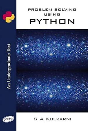 Buy Problem Solving Using Python Book Online at Low Prices in India ...