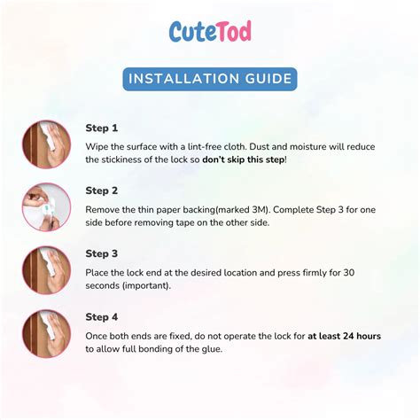 Baby Proofing Safety Locks (4 Pieces) – CuteTod