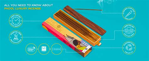 Phool Pack of 2 Natural Incense Sticks, Mosquito Repellent Pack(80 ...