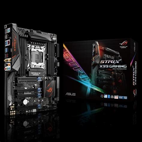 ASUS announces all-new X99 signature and ROG Strix motherboards