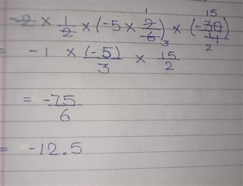 Simplify and state the property used [tex] - 2 times frac{1 \ }{2 ...