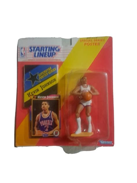 1992 Phoenix Suns KEVIN JOHNSON Starting Lineup/FACTORY SEALED/Card ...