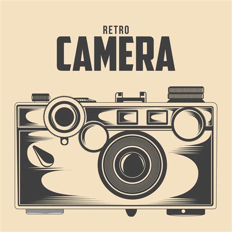 Retro Camera Vector 的图像结果