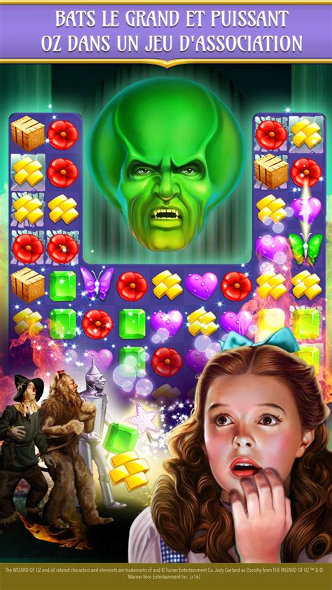 The Wizard of Oz Magic Match 3 : Amazon.fr: Applis et Jeux