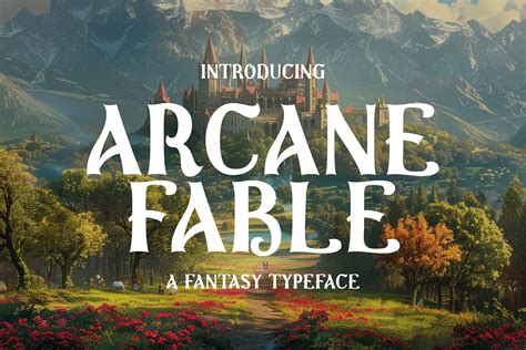 Fantasy Letter Font | HipFonts