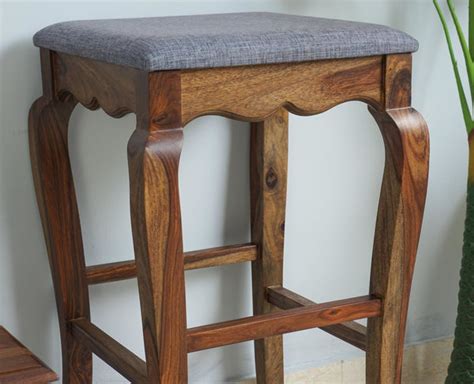 Buy Wooden Bar Stools Online – Flat 50% Off | Furniselan