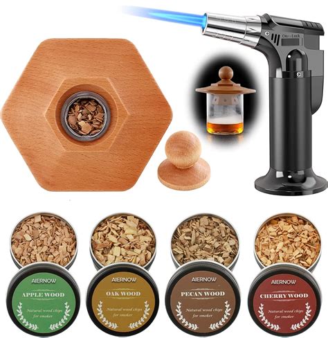 Buy Cocktail Smoker Kit with Four Kinds of Wood Chips for Whiskey ...