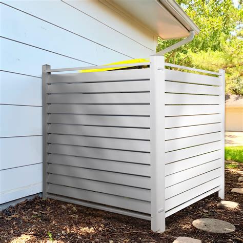 Amazon.com : Air Conditioner Fence Screen Outside, Cedar Privacy Fence ...