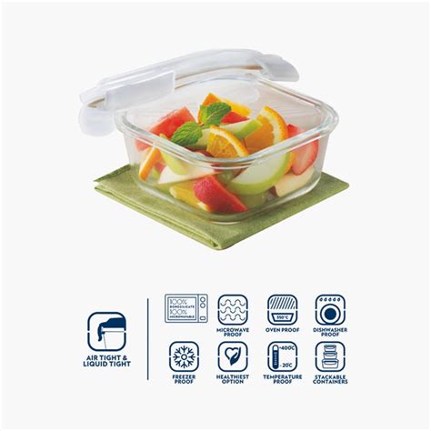 Buy BOROSIL Klip N Store Square Bakeware - 520ml from Borosil at just ...