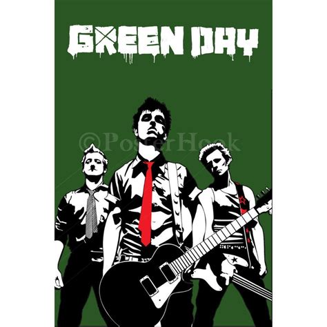 PosterHook Green Day Music Poster Wall Decor | Special Paper Poster ...