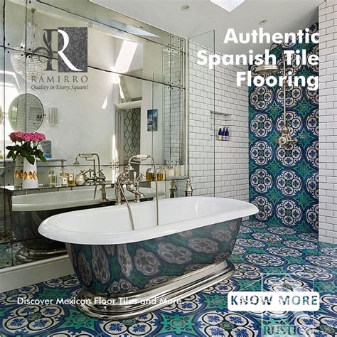 Authentic Spanish Tile Flooring: Discover Mexican Floor Tiles and More ...