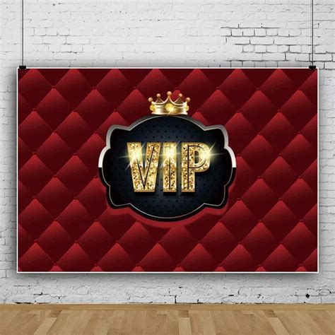 Buy DASHAN 9x6ft Crown VIP Backdrop for Party Stage Quinceanera ...
