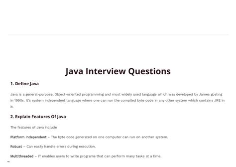Image result for Java Interview Questions PDF