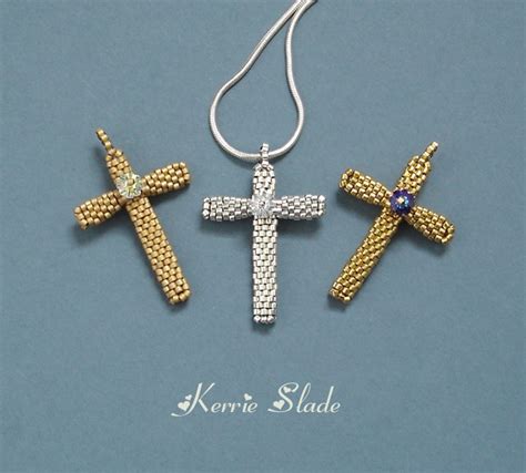 Beaded Cross Tutorial 的图像结果