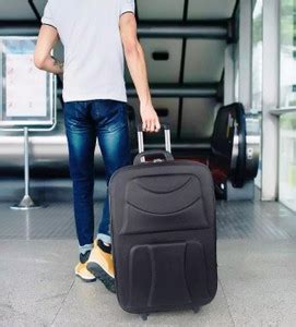 CSS Trollies NDB444 Expandable Cabin Suitcase 2 Wheels - 22 inch BLACK ...