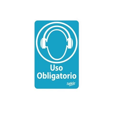 Uso obligatorio de orejeras - Señalización ® El Encanto