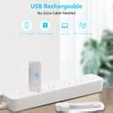 HASTHIP Mini Book Reading Lights Book Light USB Rechargeable Book Light ...