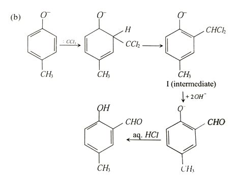 Reimer -Tiemann reaction introduces an aldehyde group on to the ...