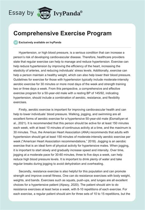 Example of Exercise Program 的图像结果