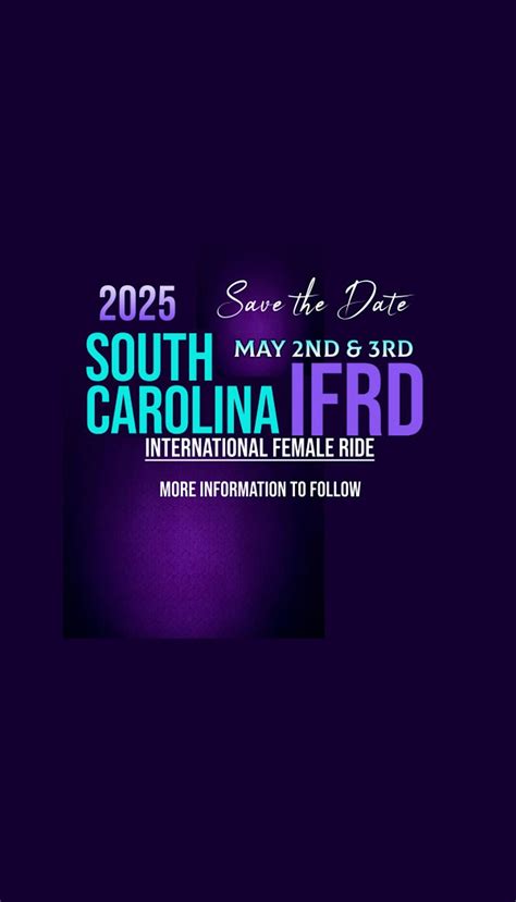 2025 South Carolina International Female Unity Ride Day (Bossy Angel ...