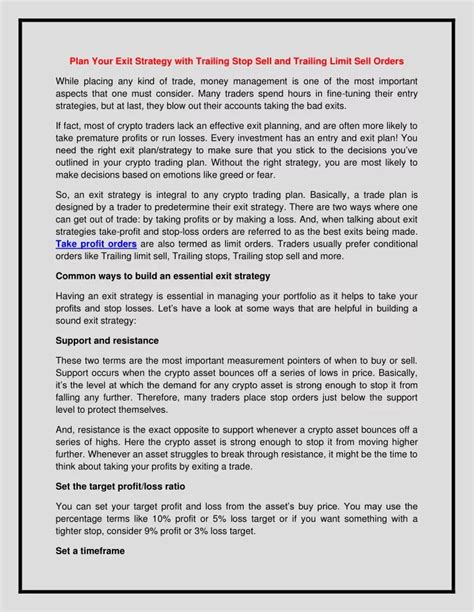 Trailing Stop Limit Order Strategy 的图像结果