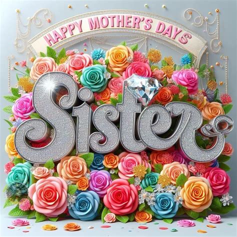 Happy Mother's Day Sister Card