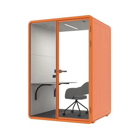 Sound Proof Cabinets - Meeting box for 2 people - soundproof booth ...