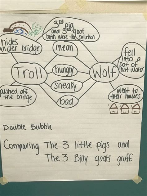 Double Bubble Thinking Map