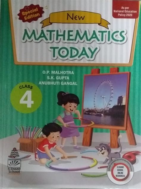 New Mathematics Today : Class- 4 (10SE001222) S Chand School ...