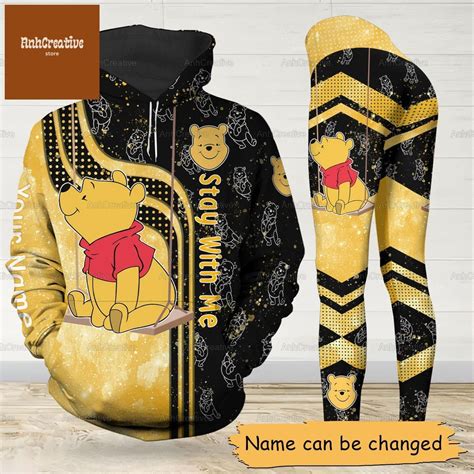 Disney Pooh Bear Hoodie and Leggings, Custom Winnie the Pooh Hoodie ...