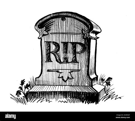 Gravestone Drawing