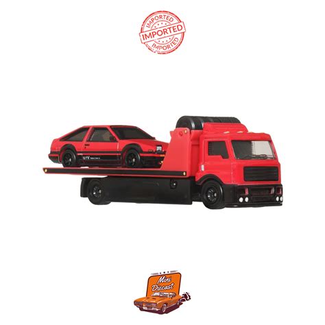 Hot Wheels Premium Team Transport Ferrari 250 GTO & Fiat 642 RN2 Barto ...