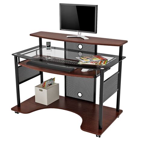 Image result for Z-Line Glass Computer Desk