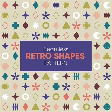 Image result for Retro Shape Patterns