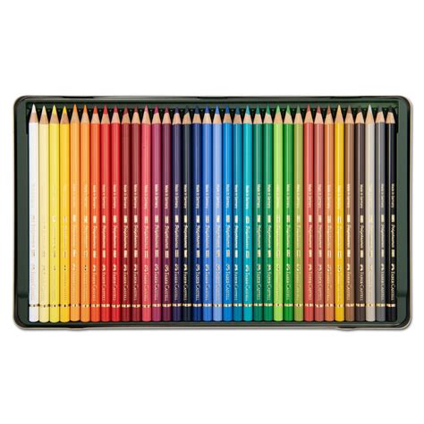 Faber-Castell sada pasteliek Polychromos v plechovej škatuľke 36ks ...