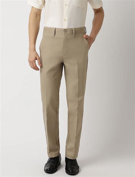 Buy Cotton Rich Plain Chinos at Marks & Spencer