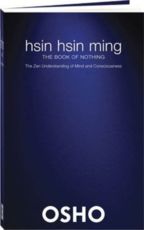 Hsin Hsin Ming The Book of Nothing : The Zen Understanding of Mind and ...