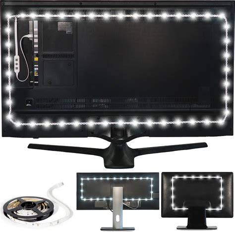 Luminoodle Bias Lighting, Backlight Kit for Monitors up to 24" - USB ...