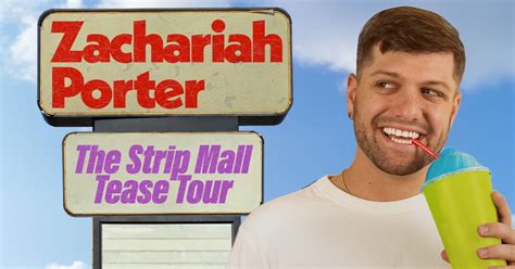 Zachariah Porter: The Strip Mall Tease Tour, Count Basie Center for the ...