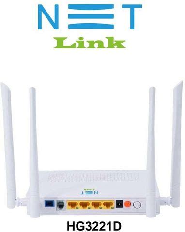 NETLINK HG3221D Wireless Router 2.4 GHz, 5 GHz 1200 Mbps Wifi Speed ...