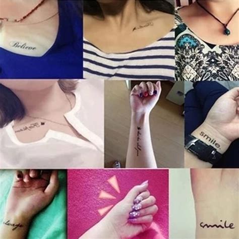 Buy 30 Sheets 3D Big Rose Peony Flower Girls Temporary Tattoos For ...